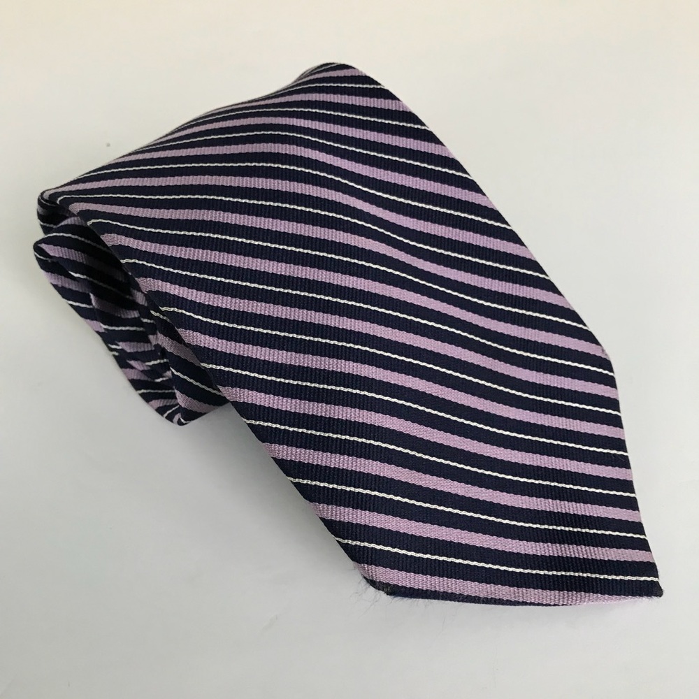 Brooks brothers makers tie navy white purple